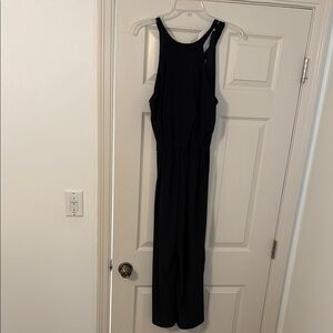 Elegant Black Sleeveless Jumpsuit